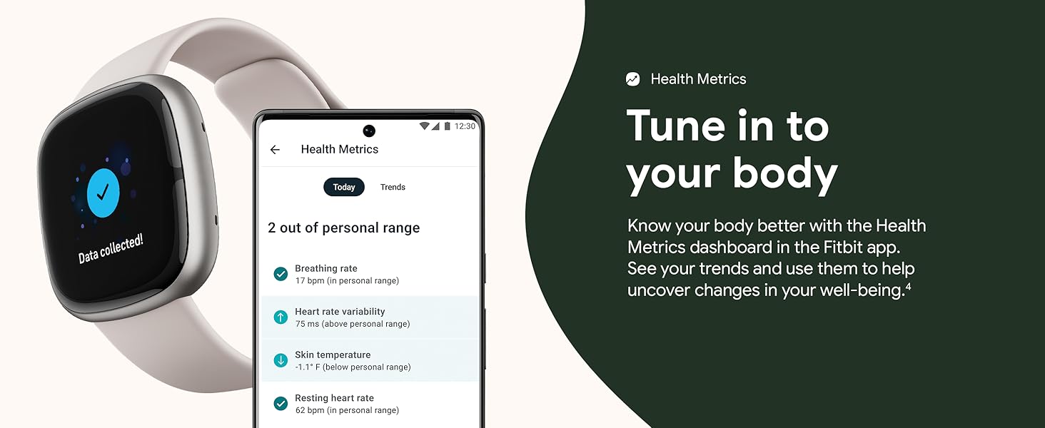 Fitbit Sense 2 Health and Fitness Smartwatch with builtin GPS
