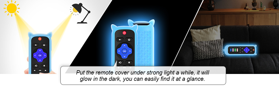 silicone remote cover for roku