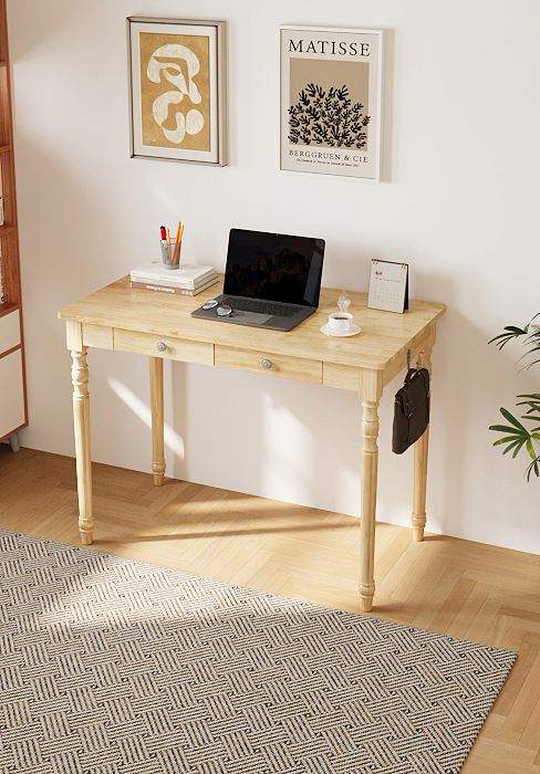 wood desk