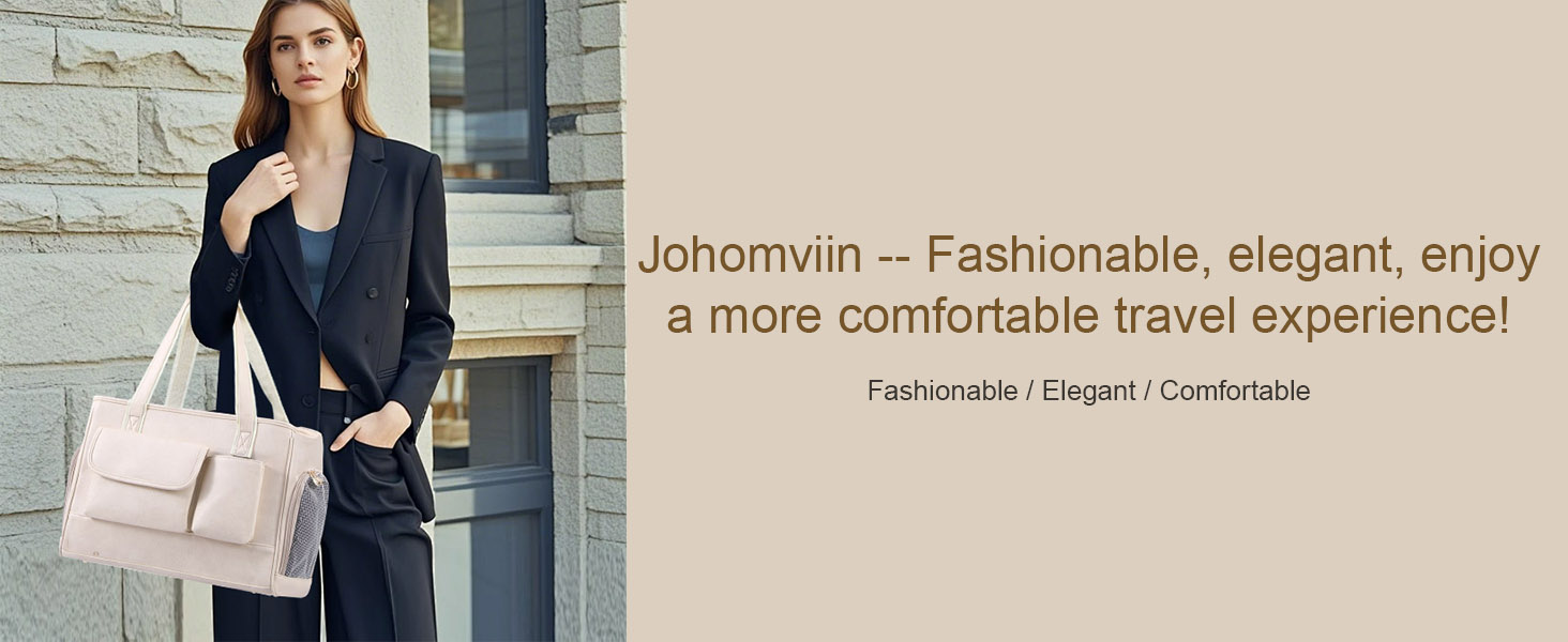 Dog Carrier Purse, Fashion Leather Pet Carrier Bag