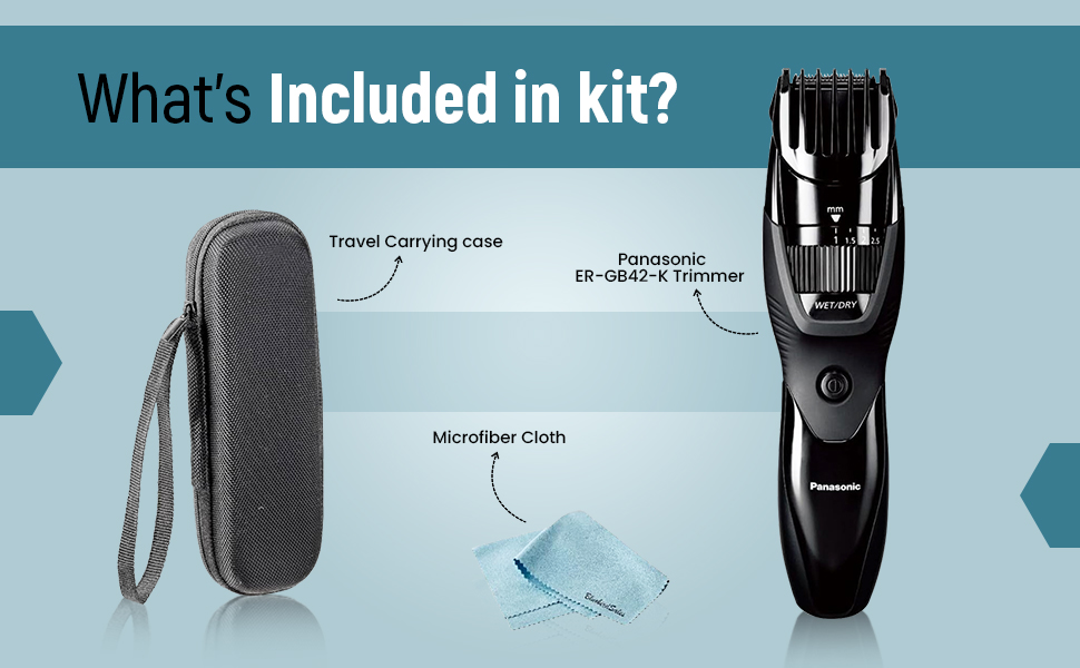 Panasonic Shaver Bear Trimmer adjustable portable