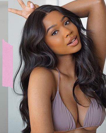 Body Wave Lace Front Wigs Human Hair Pre Plucked 13x4 HD Lace Frontal Wigs