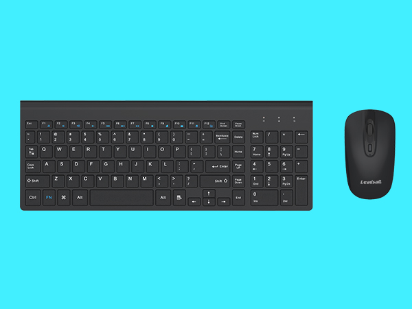 Wireless keyboard and mouse