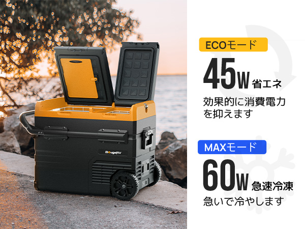 ポータブル 車載 冷凍 冷蔵庫 35L 【 2室独立温度制御 】 Amazon.co.jp: BougeRV 35L 車載冷蔵冷凍庫 2室独立温度制御 -20