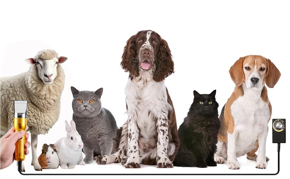 Electric Professional Dog Grooming Clippers, 350W Sheep Shears Pet Grooming Clippers