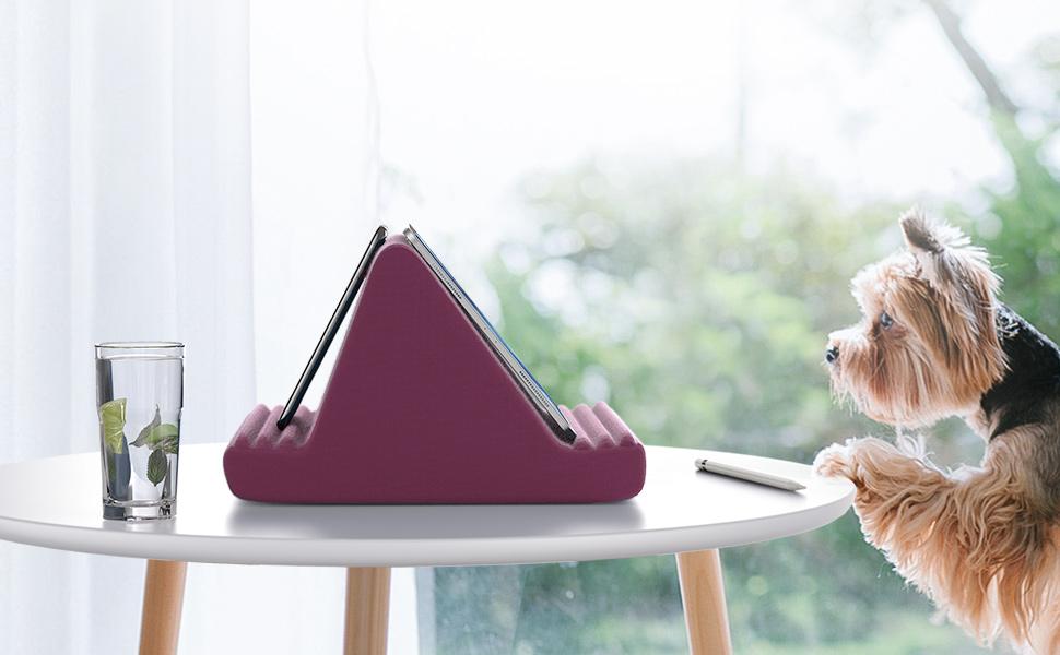 Lamicall Pillow Pad, Tablet Pillow Stand Holder MultiAngle Tablet