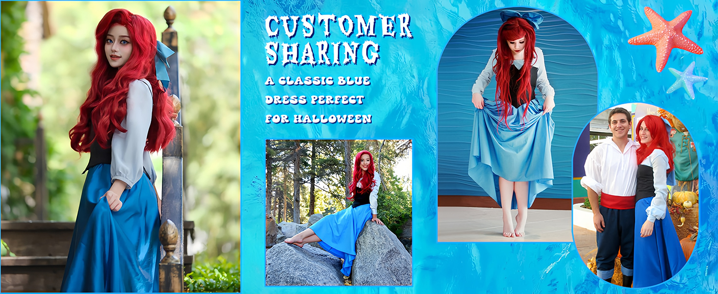 ariel costume for women