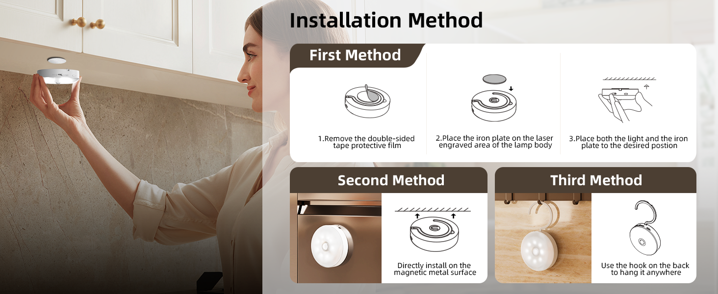 puck light with remote