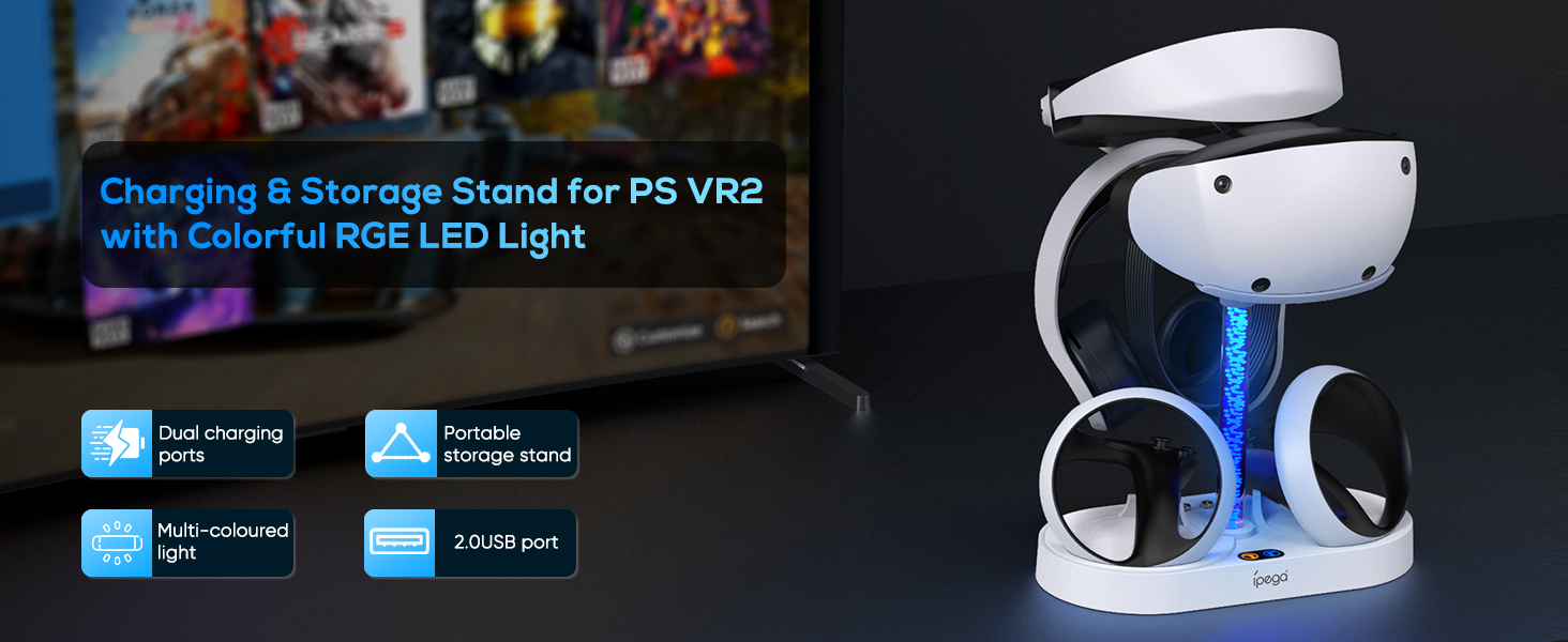 PS VR2 charger stand