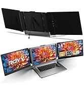 Portable Tri-Screen for Laptop （15inch) Virzen Triple Screen 15.6