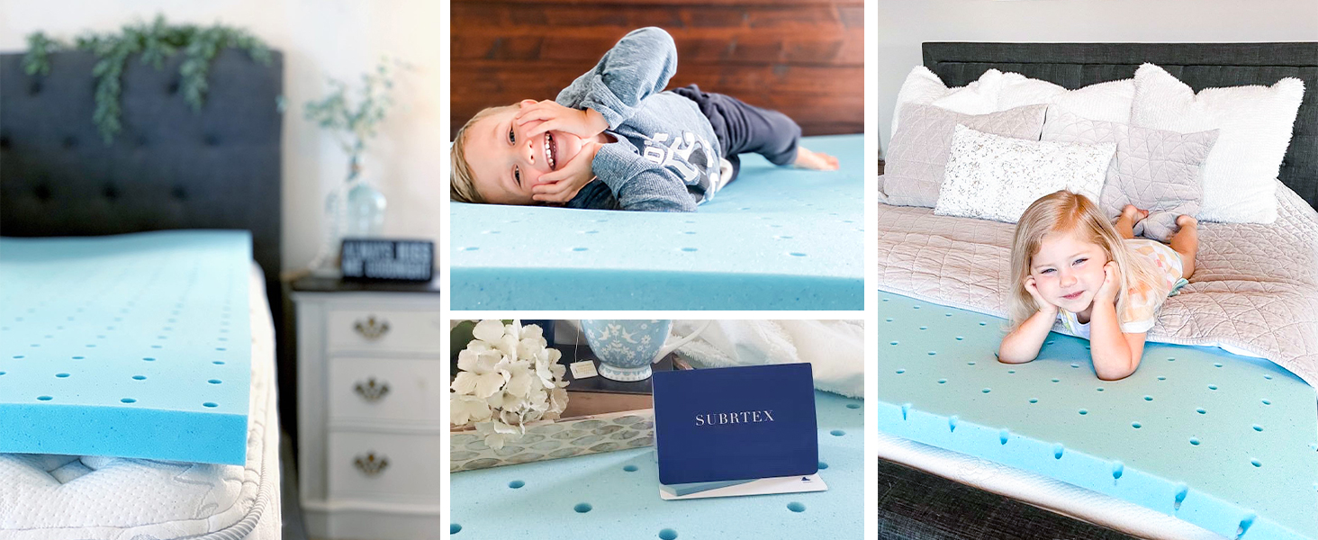 memory foam mattress topper