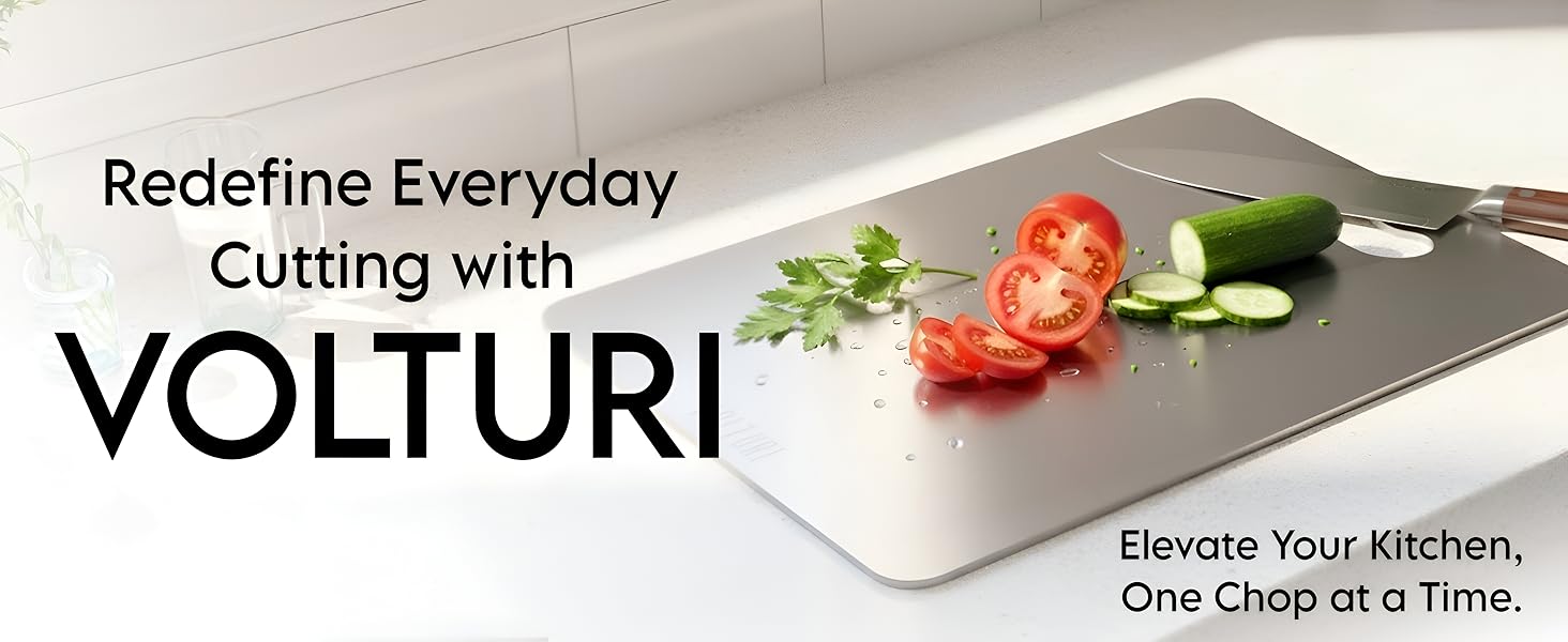 steel chopping board