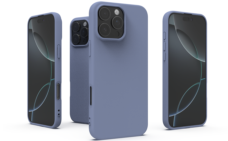 Apple iPhone 16 Pro Max Silicone Phone Case Grey
