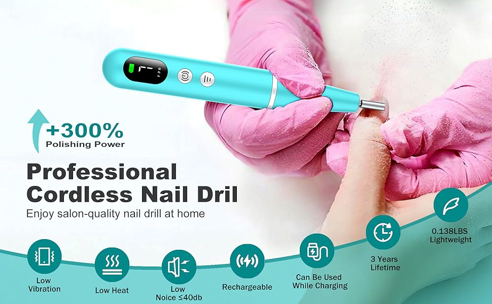 Professional Cordless Nail Dril