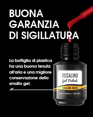 Rosalind Semi-permanente nagellak, 10 kleuren 