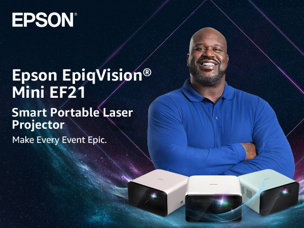 Amazon.com: Epson EpiqVision Mini EF21 Portable Smart Laser