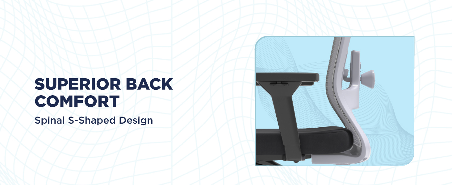 Ergosmart smartgrid desk chair