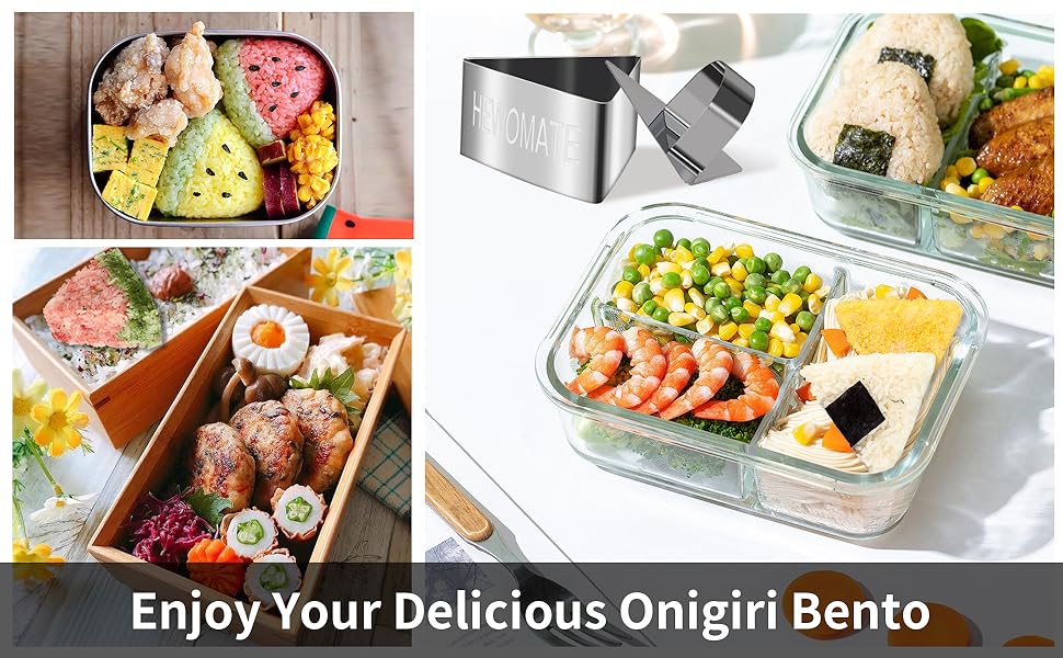 enjoy your delicious onigiri bento
