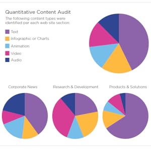 Quantitative Content Audit charts