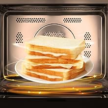 combination microwave oven and grill