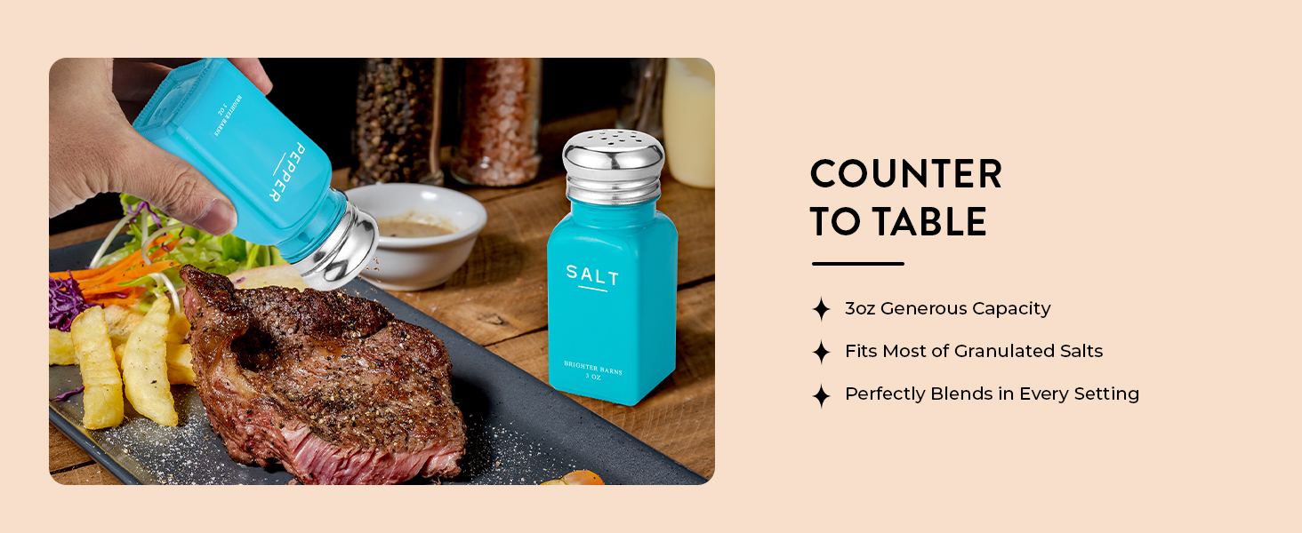 Counter to Table (Teal)