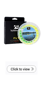 Schwimmende Fliegenfischschnur