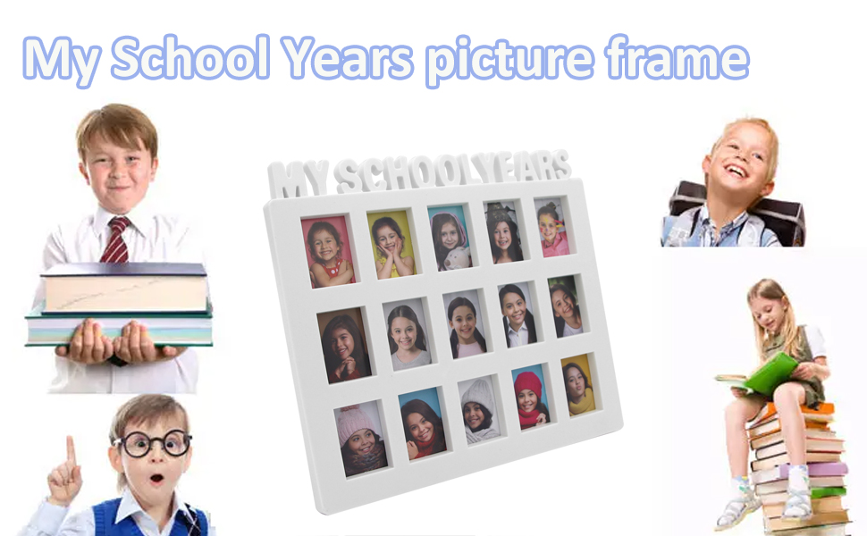 MICKYU My School Year Picture Frames K12, Kindergarten
