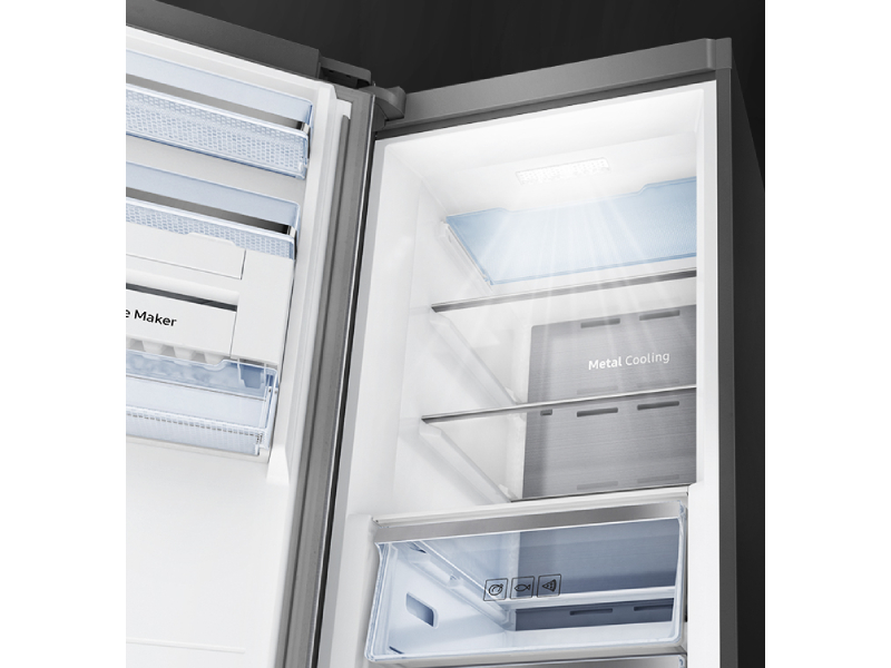 Samsung RZ32M7125BN/EU Freestanding Freezer, All Around Cooling, Slim