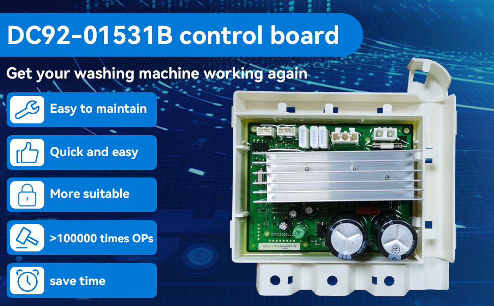 2024 Upgrade DC9201531B Control Board Inverter Board PCB
