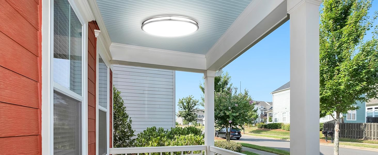 Flush Mount LED Ceiling Light Fixture
