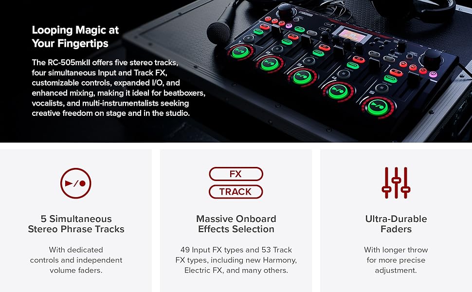 BOSS RC-505 mk2 （箱付き） BOSS RC-505mkII Loop Station | Industry-Standard Tabletop