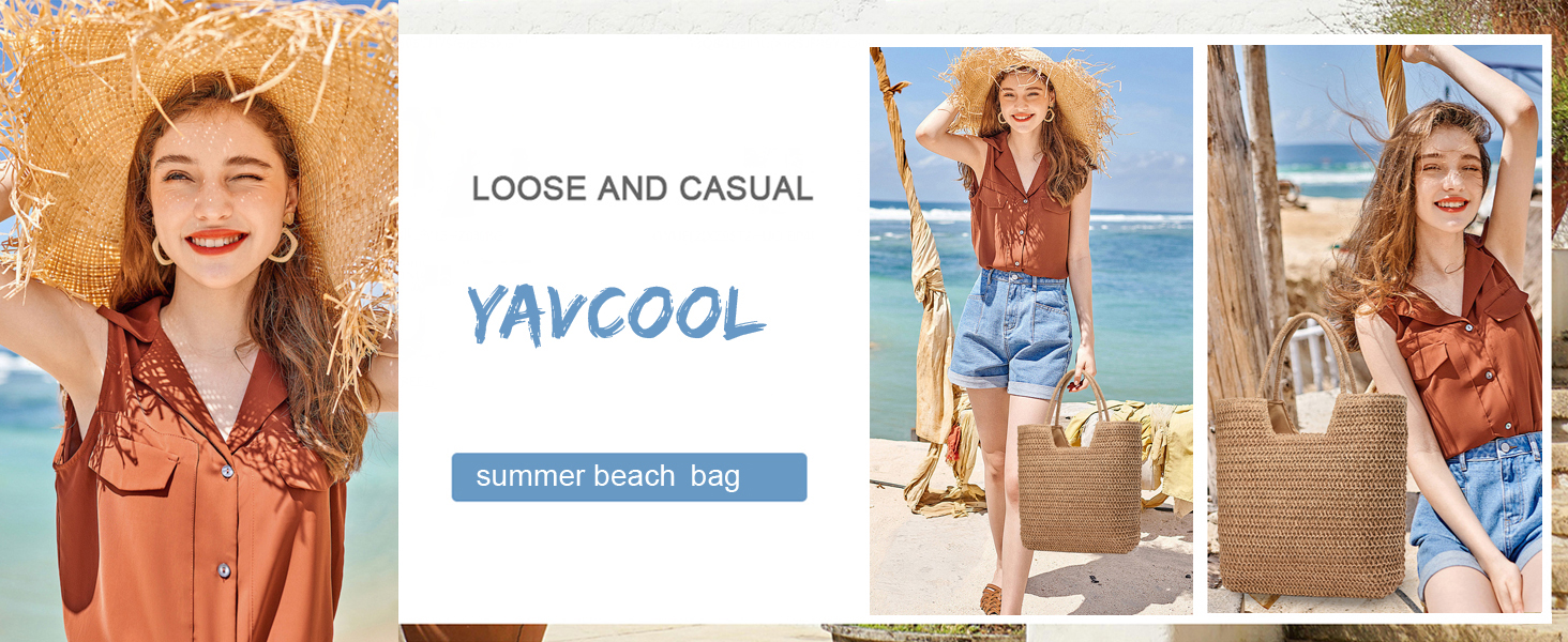 straw beach bag