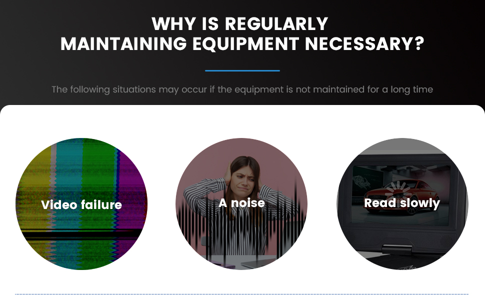 Reshow CD Player Cleaner, Laser Lens Cleaning Disc Cleaning Set for CD