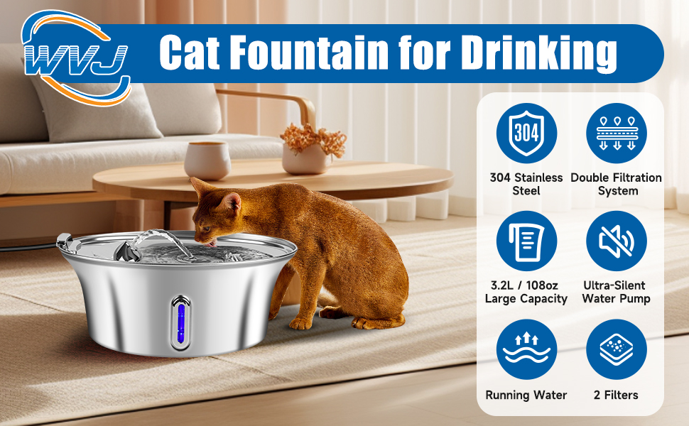 cat water fountain