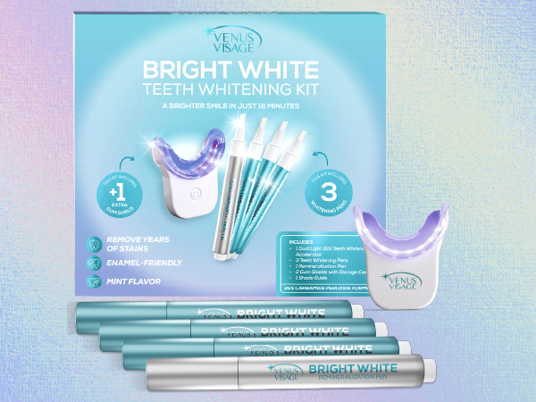 Amazon.com: Venus Visage Teeth Whitening Kit with LED Light