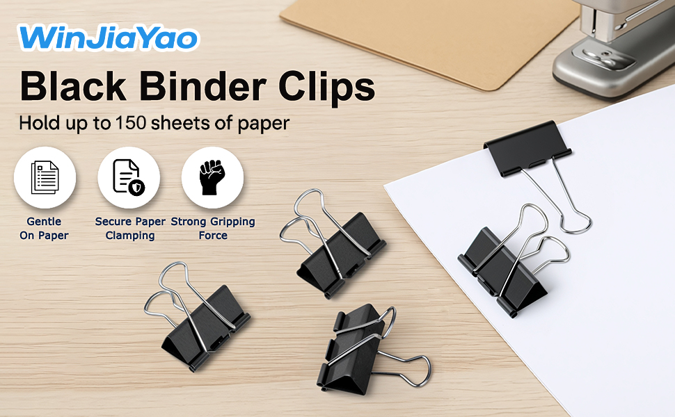 1.6 Inch Large Binder Clips 