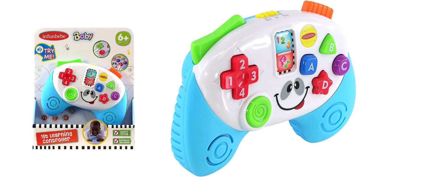 My First Learning Game Controller Toy Toddler Learning Musical Toy Baby