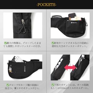 ユービズ ゴルフバッグ クラブケース ショルダー 軽量 取り外し可能 バッグ Amazon | UYBAG 【A級ティーチングプロ推薦】 ゴルフクラブ