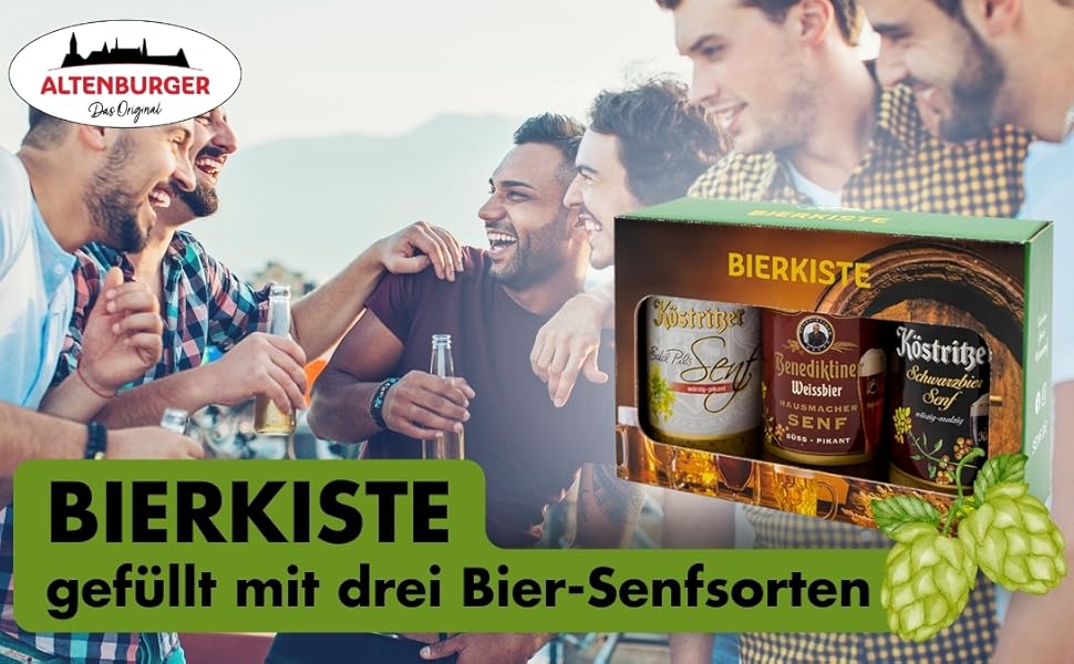 Altenburger Senf & Feinkost Bier Kiste 2024