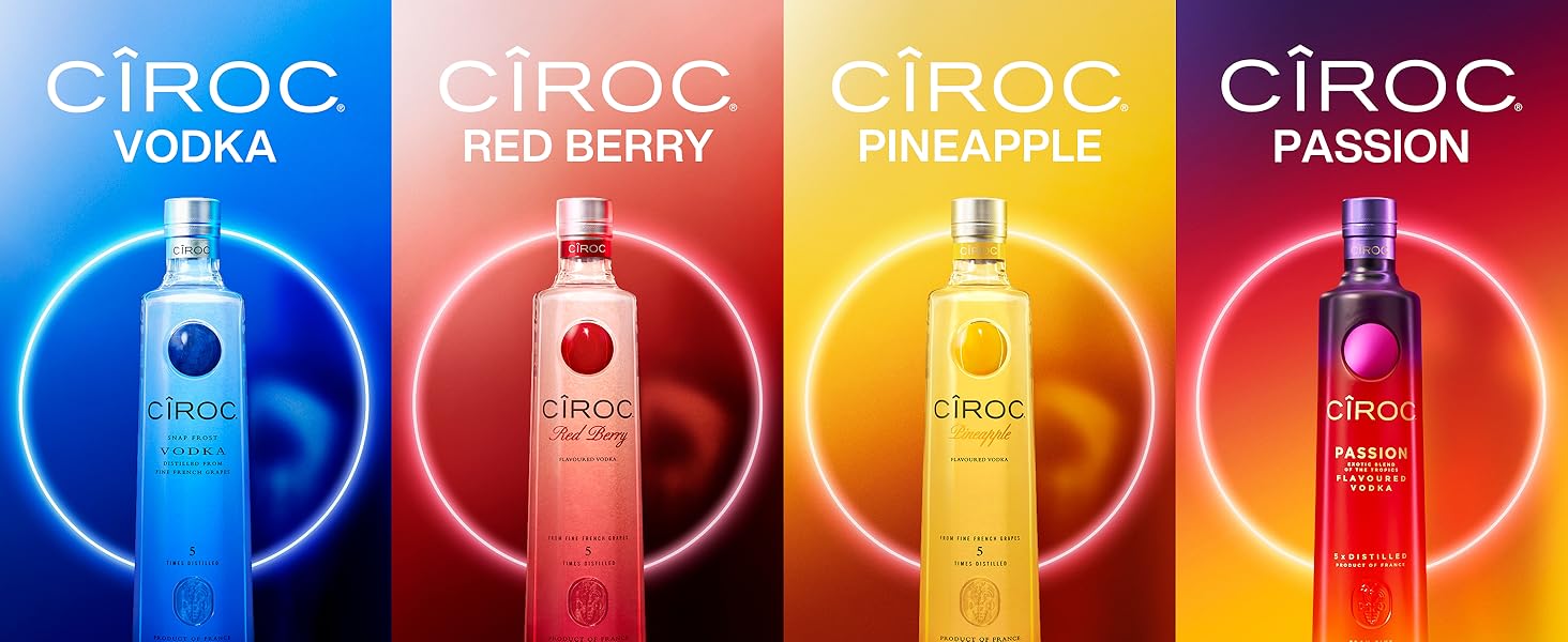 Ciroc Summer Citrus Flavoured Vodka 37.5 vol 70cl Ultra Premium