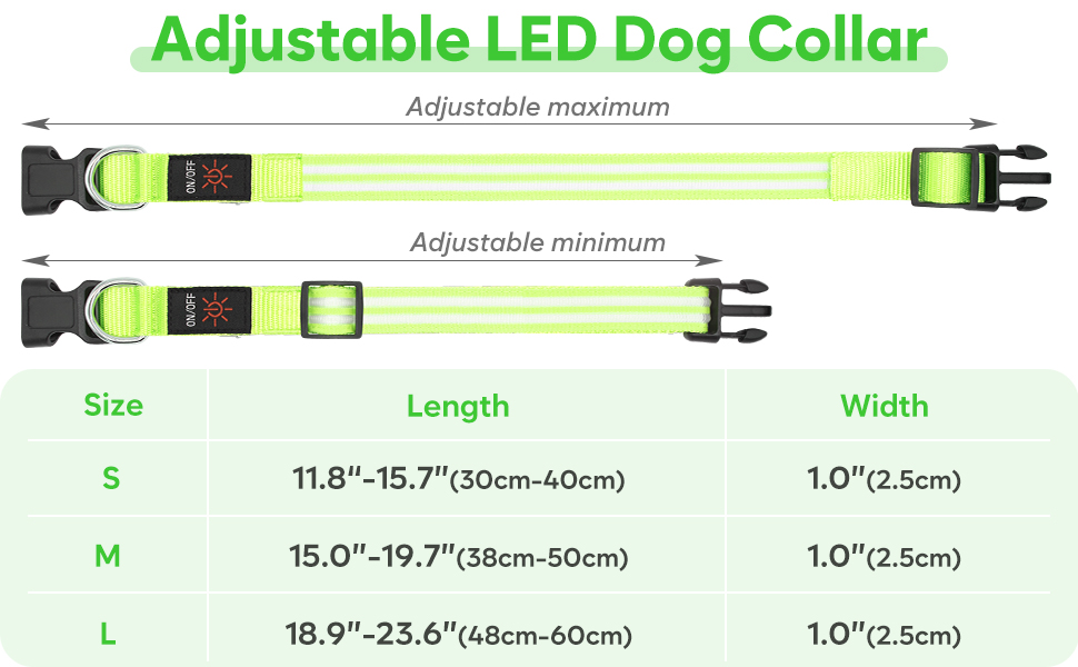 dog glow collar