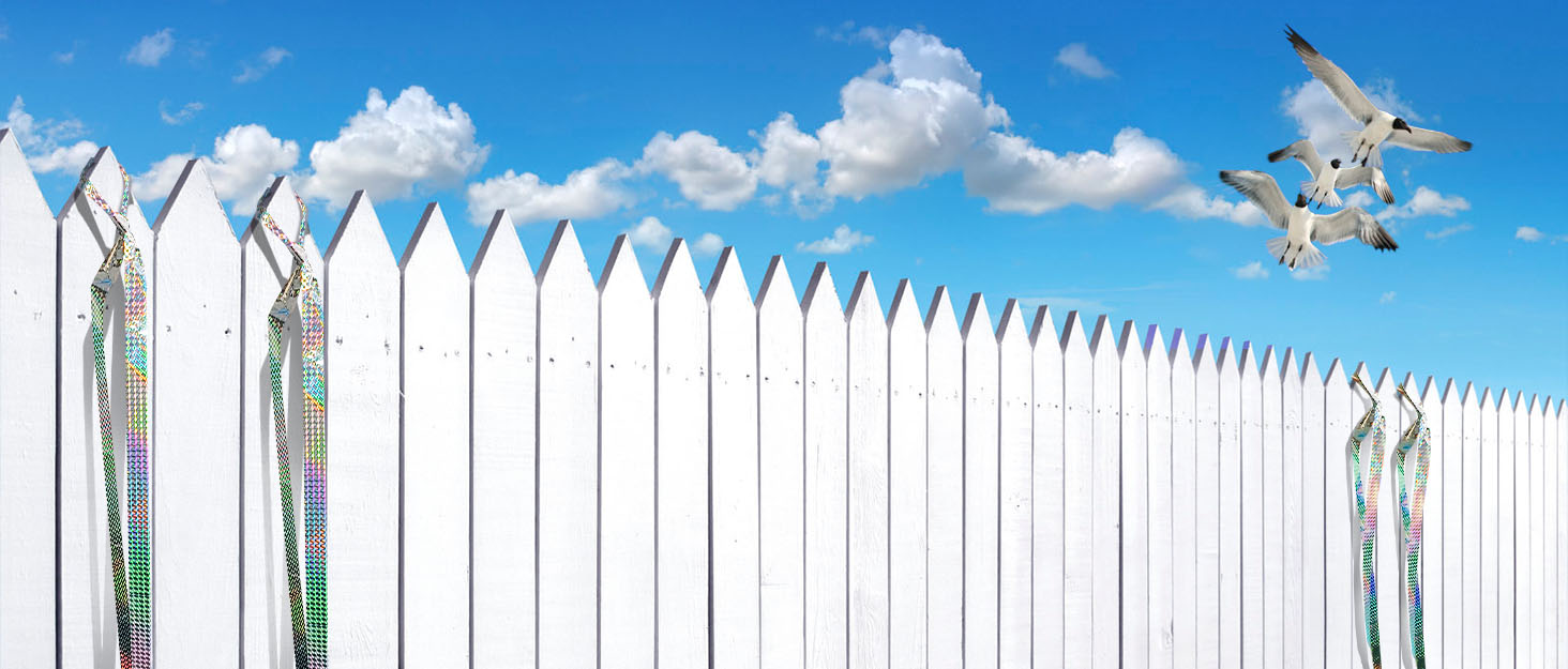 [984FT]Effective Birds Scare Reflective Ribbon,DualSided