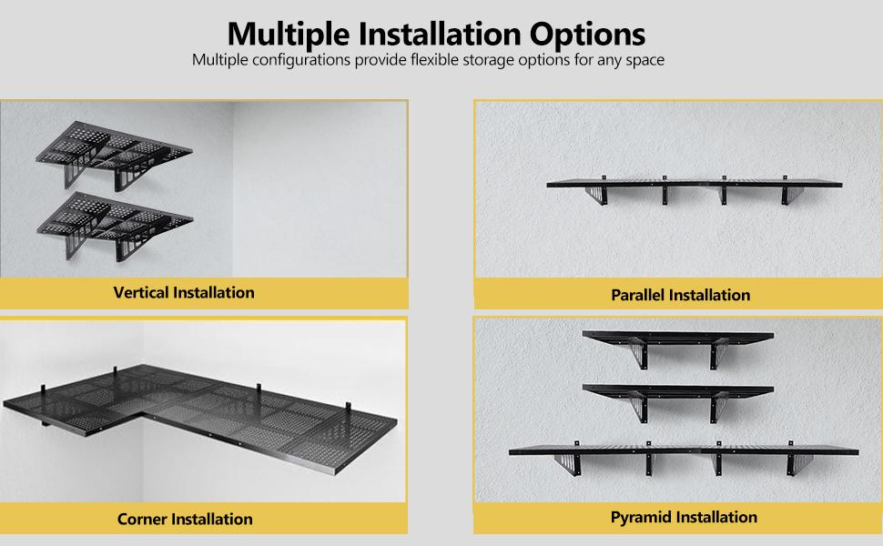Garage Wall Shelving