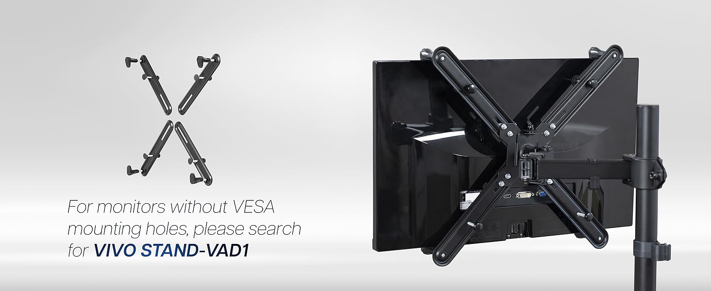 Extra Tall Single Monitor Mount