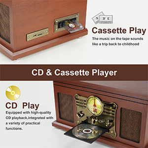 the music on the tape player