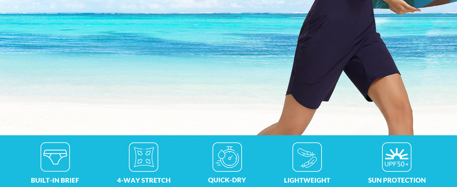 Swim Shorts for Women