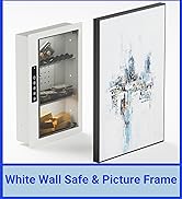 Grimtron Hidden Wall Safe With Sliding Picture Frame, Quick Access Gun Storage Between 16 Inches ...