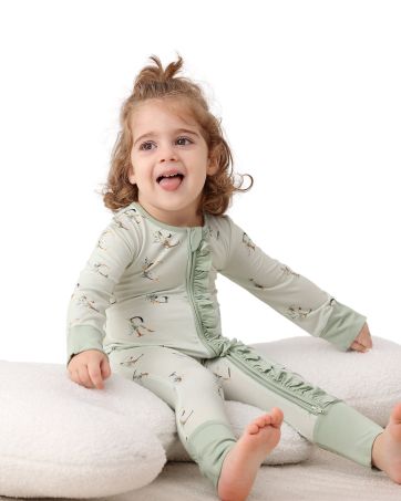 bamboo baby girl pajamas
