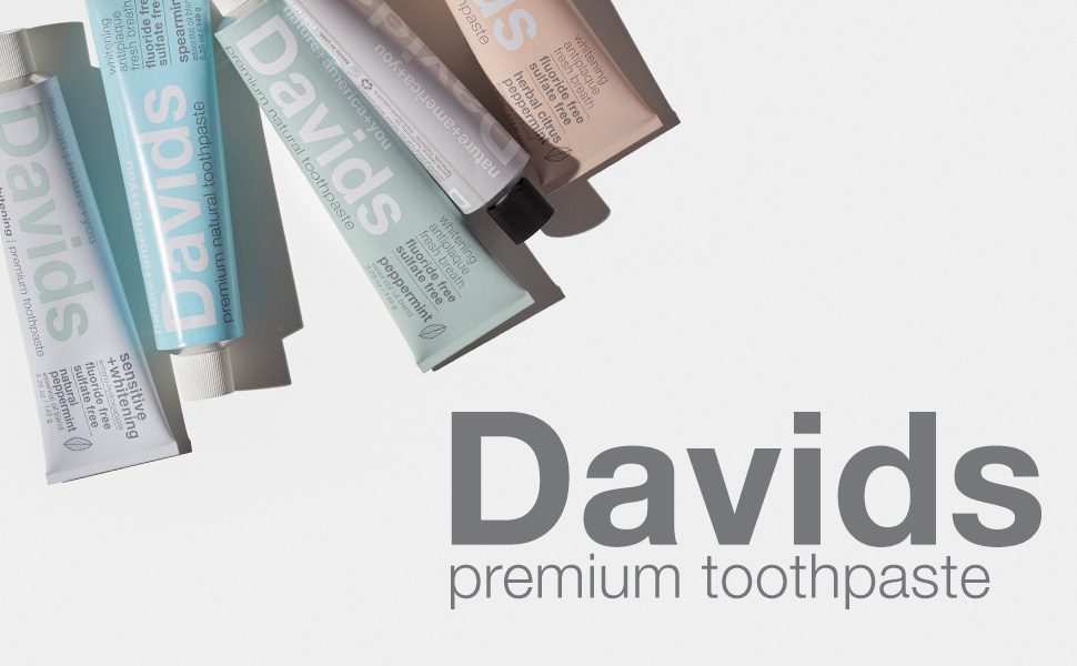 Davids Nano Hydroxyapatite Natural Toothpaste, Sensitive