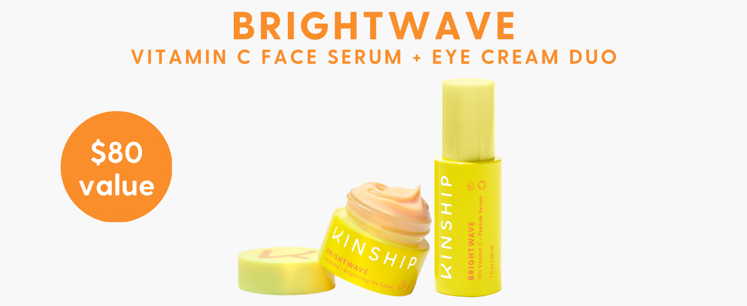 vitamin c serum and face bundle deal reduce wrinkles fine lines brighten skin fade dark spots
